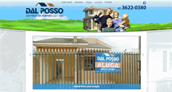 Desktop Screenshot of dalpossoimoveis.com.br